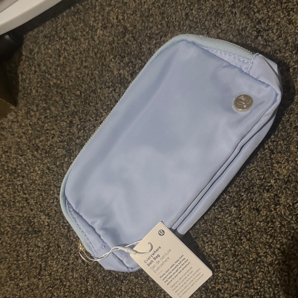 Lululemon Athletica Light Blue Crossbody Bag